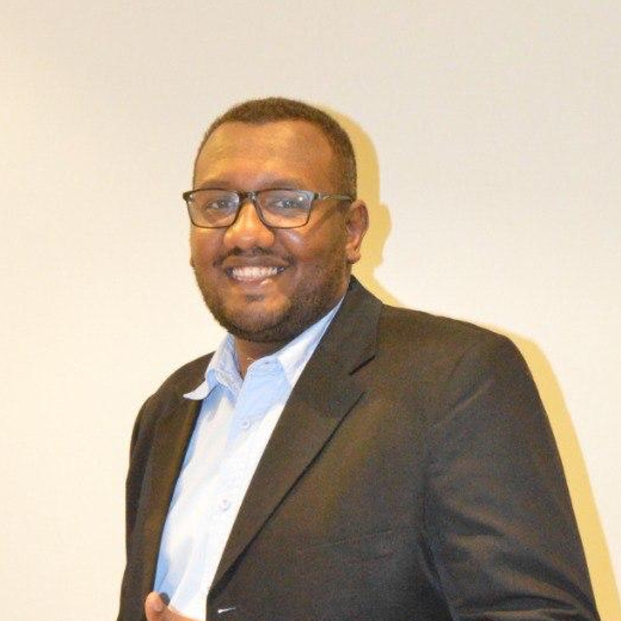 Portrait of Ahmed Mahgoub